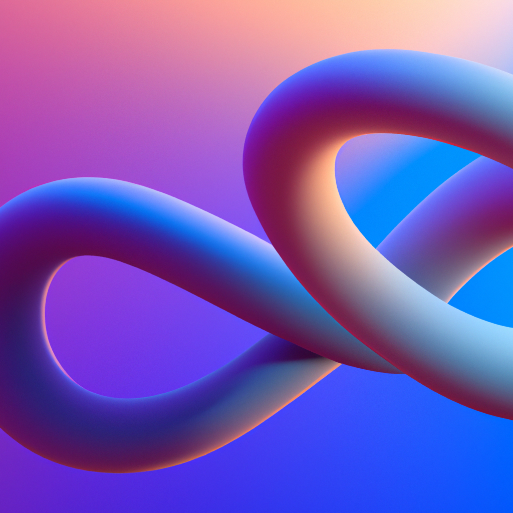 immagine astratta anelli intrecciati hero section